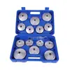 Llave para filtro de aceite multiespecificación transfronteriza, herramienta para quitar filtro de aceite de coche, juego de filtro de aceite tipo tapa de aluminio