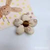 Outono e Inverno Novo Tecido de Café de Arroz Flor Laço Bolinhas Acessórios para Joias Artesanais DIY Materiais Atacado