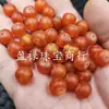 Cuentas Flotantes Fluorescentes de Cera de Abejas Estilo Antiguo Cuentas Sueltas Cera de Abejas Amarilla Aceite de Pollo Artificial Pulsera Collar Accesorios de Joyería