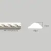 Tira decorativa de gesso linha de fundo de parede francesa linhas de parede quarto linhas decorativas europeias formato de linha fina plana pequena 2c