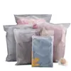 Saco com zíper fosco CPE para roupas Saco de embalagem transparente de PE para camiseta de manga curta Saco plástico com zíper TEMU impresso para comércio eletrônico transfronteiriço
