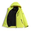 Casa de pájaros Chaqueta exterior de estilo similar para mujer Otoño Invierno Tres en uno A prueba de viento Impermeable Cálida Conjunto de dos piezas Ropa de Montañismo Ropa de abrigo para hombre