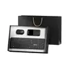 Presentes Corporativos Marca Newman Teclado e Mouse Sem Fio com Toque Tecnológico, Lembrancinhas de Reunião Anual para Clientes e Líderes, com Impressão de Logo
