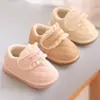 Zapatos para Bebé y Niño Pequeño de Primavera y Otoño, Zapatos para Bebés y Niños Pequeños, Transpirables de Suela Blanda Antideslizantes con Sonido para Niñas, Bailarinas de Cuero de Princesa
