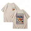 Camiseta de Manga Corta Estilo Callejero Japonés Verano 2025 para Hombre, Informal Holgada Hip-Hop Estudiante Moderna Trendy Ins Camiseta de Media Manga