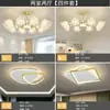 Lámpara de araña para sala de estar de nuevo estilo 2026 color crema, Lámpara de cristal simple moderna de lujo ligero, Lámpara de flor nórdica para dormitorio y comedor