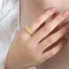 Europa y Estados Unidos popular estrella de comercio exterior transfronterizo anillo brillante anillo anillo anillo nicho joyería chapada en oro de 18 quilates joyería niñas