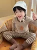 2026 Nuevo Conjunto de Ropa de Otoño para Bebé Algodón Puro Clase A Pijama Infantil Niñas Pequeñas Ropa Interior Térmica Engrosada Niños