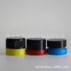 Venta al por mayor del fabricante Botella de vidrio transparente de 9 ml con tapa de rosca Botella de cáñamo Se puede imprimir con logotipo Botella portátil sellada para pasta de tabaco Botella de crema