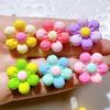 Acessórios de resina acessórios atacado acessórios diy material artesanal fivela de sapato chapéu cola creme adesivo de papelaria flor de seis pétalas