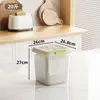 Contenedor de arroz transfronterizo para uso doméstico, a prueba de insectos, a prueba de humedad, sellado, cubo de almacenamiento de arroz de grado alimenticio, caja de almacenamiento de granos
