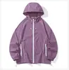 Ropa de Protección Solar Hombres Mujeres UPF50+ Exterior Verano Ligera Hielo Fresco Protección UV con Capucha 11817