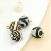 Botones de Jade Natural, Cuentas Dzi, Botones Redondos Pequeños, Traje Tang, Accesorios de Ropa Dinastía Han, Botones de Camisa, Joyería para Pulseras Hecha a Mano