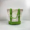 Bolsa de lona con logo personalizado, bolsa de compras ecológica, bolsa de tela de gran capacidad, bolso de hombro tipo tote, bolsa de algodón, bolsa de hombro laminada