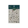 Tiesu Retro Amor Estrella Arte de Uñas Pegatina M1214 Estampado en Caliente Relieve Dulce Fresco Estrella Luna Sol Pegatina para Uñas