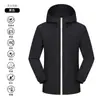 Jaqueta de Trabalho ao Ar Livre com Capuz Outono e Inverno Comércio Exterior Transfronteiriço Roupa de Trabalho Jaqueta Impermeável Fina Jaqueta Masculina Personalização