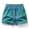 Shorts de Corrida Secagem Rápida Marca da Moda, Shorts Elásticos Multicor de Verão para Homens e Mulheres, Shorts Casuais de Seda de Gelo para Homens