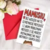 Selección de Colección de Tarjetas de Agradecimiento: Set de Tarjeta de Felicitación con Sobre, Mensaje Escribible, Palabras de Bendición, Tarjeta de Texto Plegable