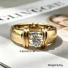 Anillo Yanbai transfronterizo temu más vendido estilo minimalista de lujo ligero de un solo color con zirconia redonda, anillo para mujer personalizado y moderno al por mayor