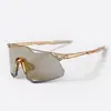 Gafas de Ciclismo para Bicicleta Uv400 Moda Deportiva al Aire Libre Bicicleta Montañismo Pesca A prueba de Viento Gafas que Cambian de Color/S5