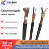 Factory Direct fornecimento especificações variedade DJYVP DJYPVP blindado cabo de computador