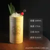 Copo de Bambu Tiki TIKI Cup Estilo Americano Havaiano Copo de Coquetel Bar Praia Verão Copo para Bebida Fria Bartender