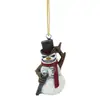 Amazon nova árvore de Natal horror animal acrílico decoração plana pingente carro espelho retrovisor interior pingente