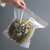 Bolsas de Almacenamiento Domésticas Gruesas de Grado Alimenticio con Doble Sellado y Fondo Ancho para Alimentos, Refrigerador, Congelador y Almacenamiento por Clasificación