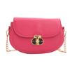 Design de nicho All-match Moda Bolsa Simples Bolsa Feminina 2024 Primavera e Verão Nova Costura Distintiva Crossbody Bolsa de Ombro