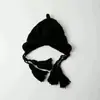Touca de Tricô para Meninas, Fashion e Versátil, Touca de Lã Lisa para Meninas Pequenas, Nova Touca Quente para Meninos e Meninas no Outono e Inverno