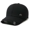 Chapéu de Algodão com Proteção para Ouvido Novo Outono e Inverno para Homens de Meia-Idade e Idosos, Boné de Bico de Pato Quente à Prova de Vento para Exterior, Boné de Basebol com Pelúcia para Homem Idoso