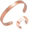 Amazon popular transfronterizo moda candente personalidad apertura anillo magnético ajustable pulsera imán venta al por mayor