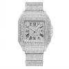Reloj PINTIME/Product para hombre, reloj de cuarzo de comercio exterior, reloj cuadrado con calendario de diamantes, reloj para hombre, venta caliente transfronteriza.