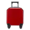 Maleta Personalizable de 18 pulgadas para Niños Maleta Pequeña de Jardín de Infancia Rueda Universal Maleta de Cabina Maleta con Logo Imprimible de Dibujos Animados