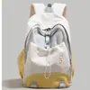Mochila para Mulheres 2026 Novo Estilo Mochila Escolar Simples para Alunos do Ensino Fundamental II e Médio Mochila de Viagem Leve de Grande Capacidade Bolsa para Computador
