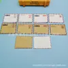 Papelería Creativa Estilo Británico Retro Mini Sobre Europeo Clásico Sobre de Papel Kraft Lindo Sobre Pequeño en Stock