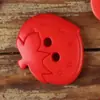 Decoración Creativa de Frutas con Forma de Manzana y Piña de Dos Ojos, Linda para Ropa Infantil en Vestidos y Pantalones, Versátil