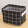 Cesta de tela rectangular Cesta de almacenamiento portátil e impermeable Cesta de baño Cesta para artículos diversos Cesta de almacenamiento de escritorio Cesta de almacenamiento azul
