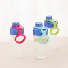 Taza de Beber de Plástico de Dibujos Animados Portátil de Verano para Niños y Niñas, Botella de Agua Portátil con Tapa de Rosca Específica para Guardería