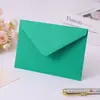 Envelopes Coloridos C6 de Cor Sólida Transfronteiriços Estilo Europeu com Fecho Adesivo, Adesivo Colorido 120g, Origem Amazon, Logotipo Personalizado