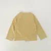 Camiseta de Verano Dopamina para Niñas, Ropa Transpirable Fina de Color Sólido con Protección Solar para Bebés, Pantalones Anti-Mosquitos, Shorts de Dibujos Animados para Bebé