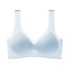 Nuevo Soporte Suave Copa Fija Máscara de Hielo Ropa Interior Estilo Chaleco de Seda de Hielo Ultrafino Push-Up Sin Varillas Sujetador para Mujer