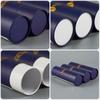 Personalización de Lata de Papel Cosmético Tubo de Papel Redondo para Regalo Caja de Color Cilindro para Mascarilla Facial Tubo de Papel para Envase de Botella de Aceite Esencial Rizado