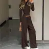 Novo conjunto de pijamas e roupas de casa de veludo alemão canelado, macio e confortável, da Ozon, para outono e inverno, com mangas compridas e calças, em estilo europeu e americano