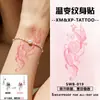 Pegatinas de Tatuaje Temporales de Alas de Ángel que Cambian de Color para Brazos y Muñecas, Unisex, Impermeables, de Larga Duración, Lavables, Diseños Pequeños