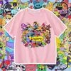 Camiseta de Manga Corta para Niños Poppy Playtime Verano Moderna Ligera 7