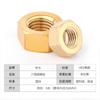 Porca de cobre/porca de cobre/porca sextavada de cobre tampa de parafuso porca anti-solta M3M4M5M6M8M10M12M14-M20