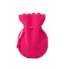 Bolsa de Veludo com Cordão em Forma de Cabaça Pequena Bolsa de Pano Bolsa para Embalagem de Joias Bolsa de Armazenamento Bolsa de Armazenamento de Joias Bolsa para Acessórios de Artesanato