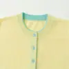Suéter de Cachemir 100% Puro de Mongolia Interior de 260g para Mujer, Cuello Redondo, Cárdigan Pequeño, Falso Dos Piezas, Ropa Exterior de Otoño e Invierno, Suéter de Punto Suave