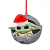 2024 Nuevo Producto Transfronterizo Bebé Y-Oda Papá Noel Bebé Yoda Papá Noel Árbol de Navidad Colgante